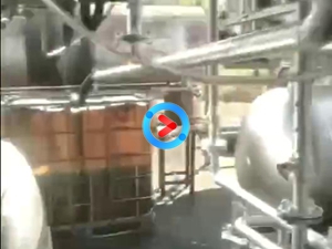 廢塑料煉油設備安裝現場